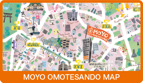 MOYO OMOTESANDO MAP