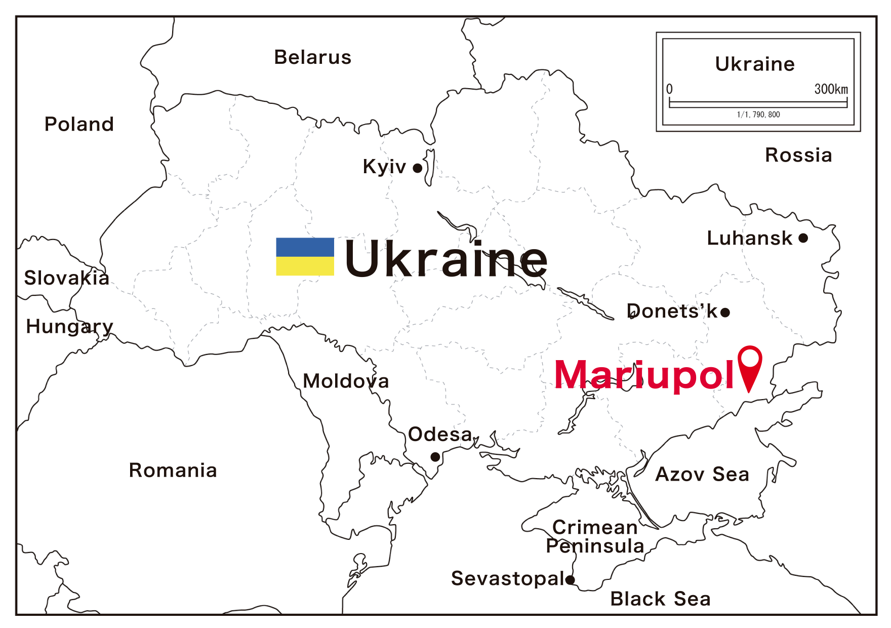 Ukraine　map