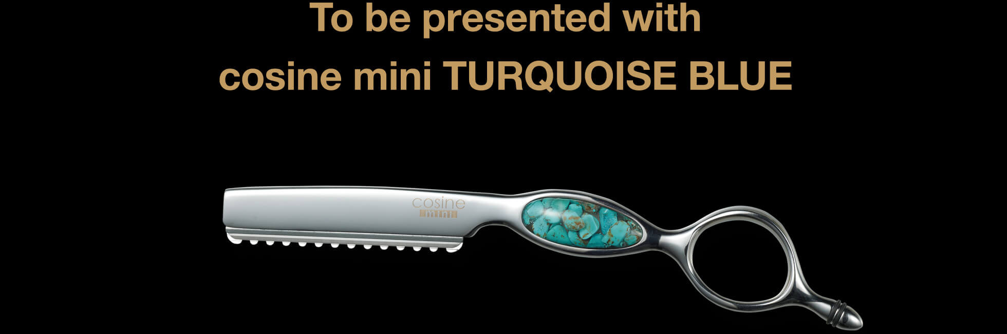 To be presented with cosine mini TURQUOISE BLUE