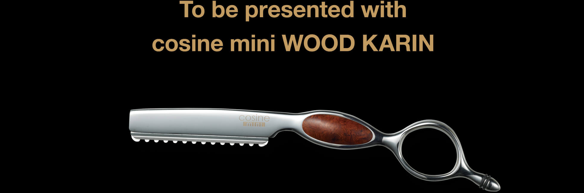 To be presented with cosine mini WOOD KARIN