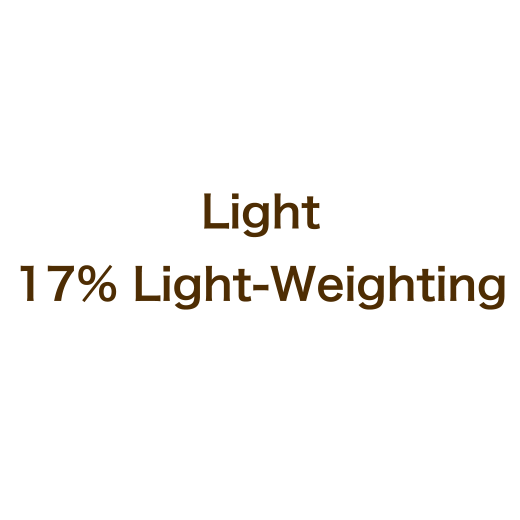 Light 17% Light-Weighting